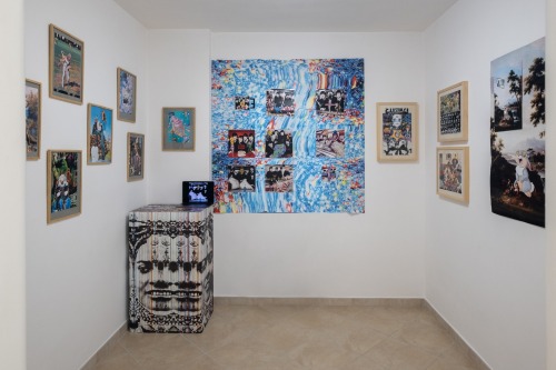 Pasquale de Sensi - Blues for a dead giant, installation view, galleria Mondoromulo arte contemporanea