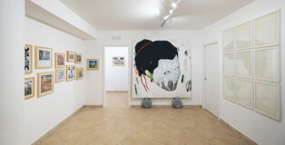 Pasquale de Sensi - Blues for a dead giant, installation view, galleria Mondoromulo arte contemporanea
