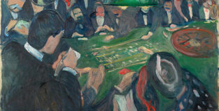 Edvard Munch - At the Roulette Table in Monte Carlo. Edvard Munch, Public domain, via Wikimedia Commons