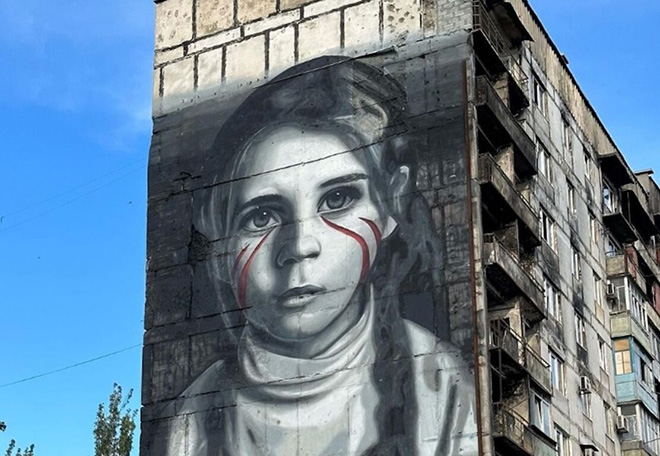Jorit – Il murale a Mariupol tra politica e copyright