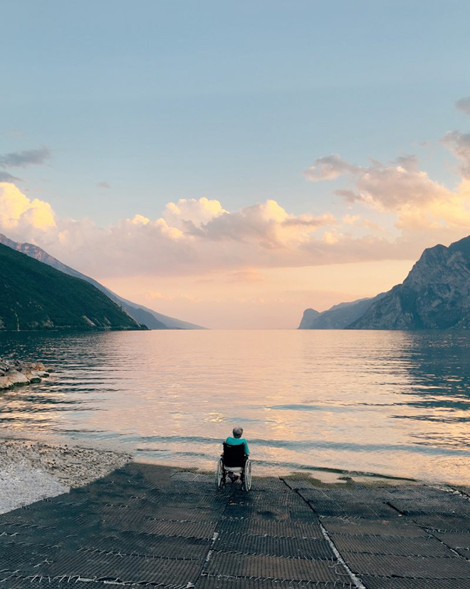 Daniel Heilig (Germany) - Sunset Years, Lago di Garda, Torbole, Italy, Shot on iPhone 12 Pro Max. First Place - People, iPhone Photography Awards 2023