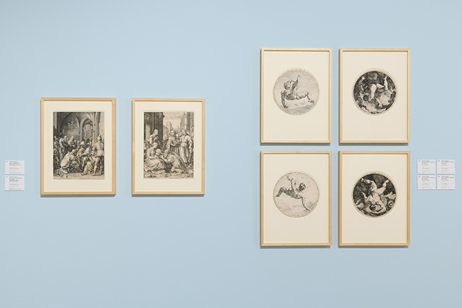 Veduta dell'allestimento (Da Albrecht Dürer a Andy Warhol Capolavori dalla Graphische Sammlung ETH Zürich). © MASI Lugano, foto: Gabriele Spalluto