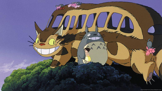 Catbus - Il mio vicino Totoro. image credit: ©Studio Ghibli