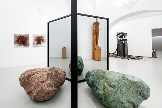 Tensione Continua 2023, curated by Carlo Falciani, exhibition view Galleria Continua, San Gimignano. Photo: Ela Bialkowska, OKNO Studio