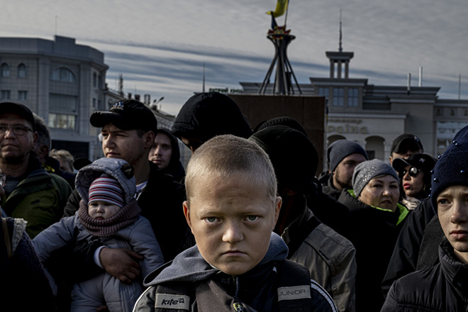 Andras D. Hajdu - Kherson boy, Siena International Photo Awards 2023 - 1st classified Documentary & Photojournalism