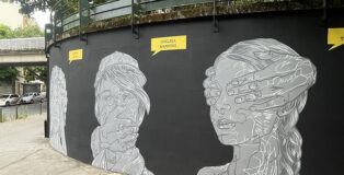 Mahn Kloix - Murale a Parigi (12° arrondissement) per Amnesty International