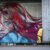 Hera - Mural, platform 1 at the Stavanger train station, Stavanger. Photo credit: @bktallman