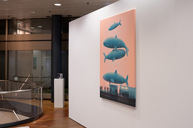Nevercrew - Mutual, installation view, Artrust Gallery Zurich
