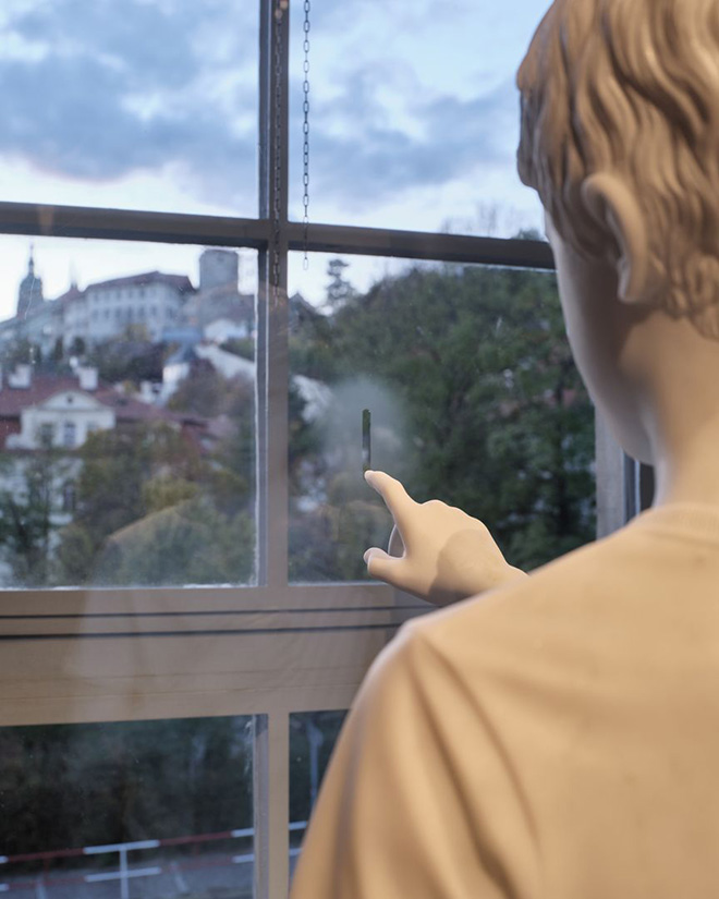 Elmgreen & Dragset: READ, installation view,  Kunsthalle Praha. Photo credit: Vojtěch Veškrna