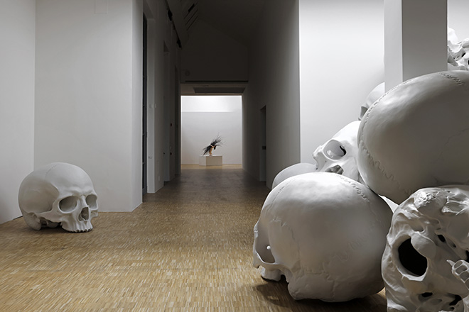 Ron Mueck - Installation view, Triennale Milano. Photo credit: Gautier Deblonde