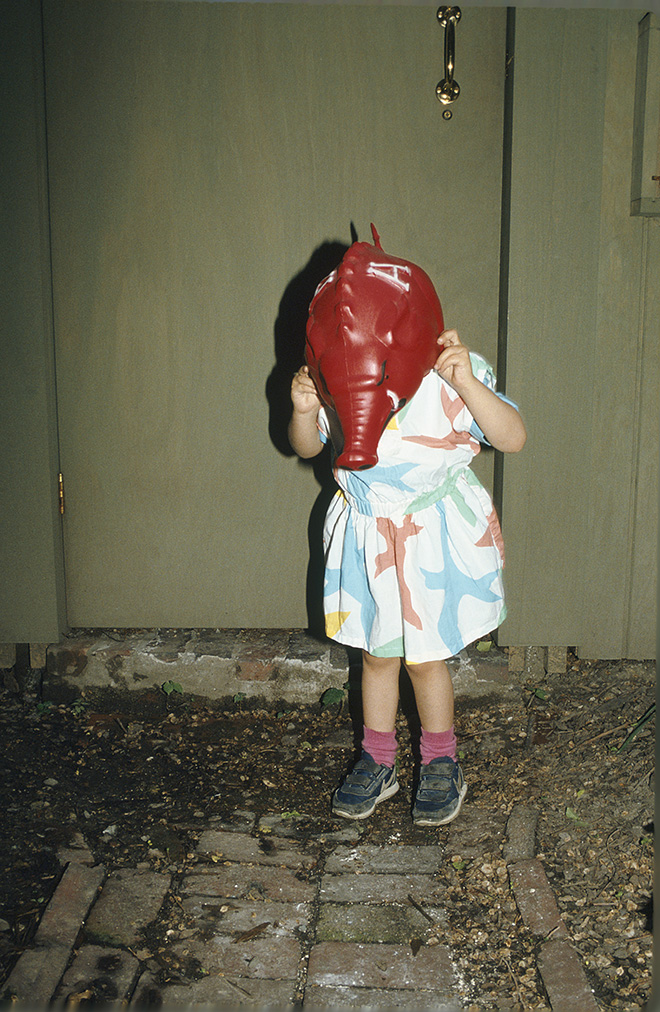 Nan Goldin, Elephant mask, Boston, 1985. © Nan Goldin