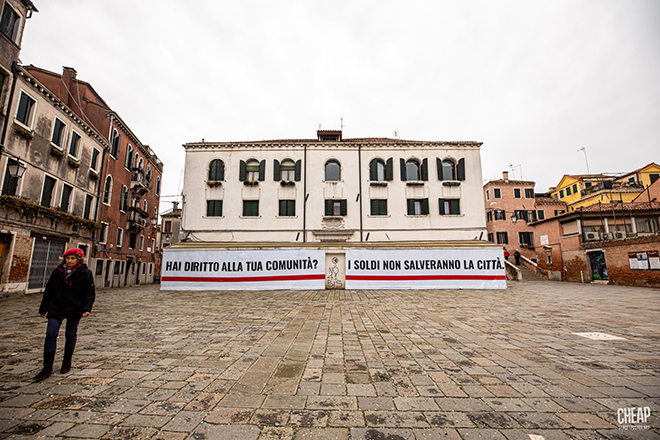 CHEAP – Poster art a Venezia: diritto alla città, allo spazio pubblico, alla comunità