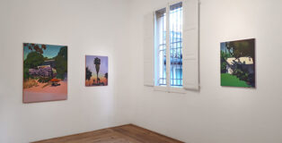 Franco Fasoli, Timm Blandin, Jean Bosphore - ORDINARY PERSPECTIVES, MAGMA gallery, installation view, Bologna