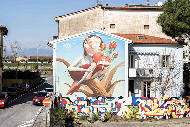 Zed1 -  Murale a Pisa