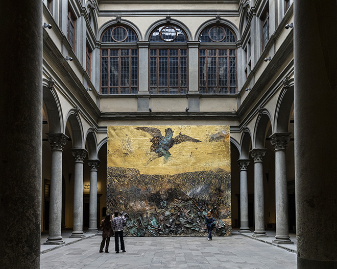 Anselm Kiefer. Angeli caduti, Palazzo Strozzi, Firenze, 2024. Photo Ela Bialkowska, OKNO Studio ©Anselm Kiefer