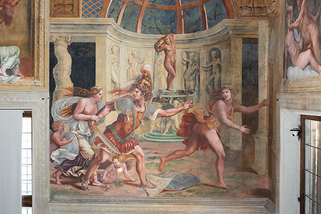 Giulio Romano - Marte, Venere e Adone, Palazzo Te, Mantova