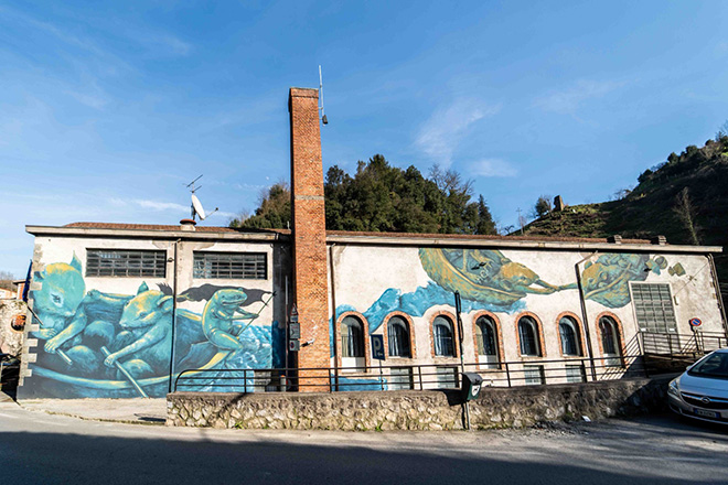 Ericailcane - Murale, Gallicano (Lucca)