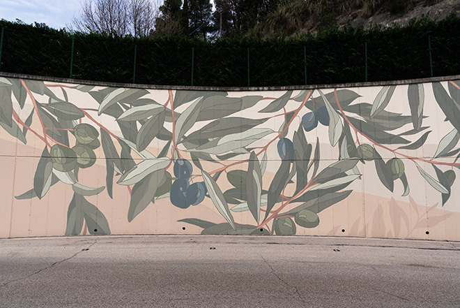 Taquen - Occhi verde oliva (da destra), rotonda dell’Ex-Gil, Ascoli Piceno. Photo credit: Daniele Castelli