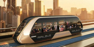 Railbus - Solar Bus. A Dubai gli autobus ferroviari ad energia solare