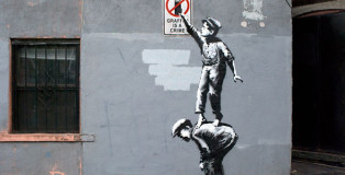 Banksy, Manhattan - NewYork, The street is in play