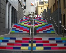 Yarn bombing - Street art