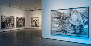 Kara Walker. Installation view at the MAC. Photo courtesy of Jordan Hutchings