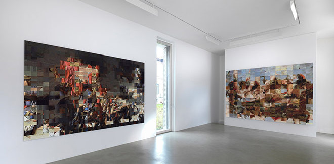 Rashid Rana, Installation view - Lisson gallery, Milan