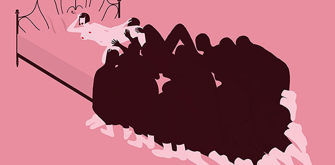 Emiliano Ponzi, illustrazione tratta da L'inferno