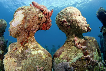 Underwater sculptures