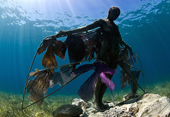 Underwater sculptures