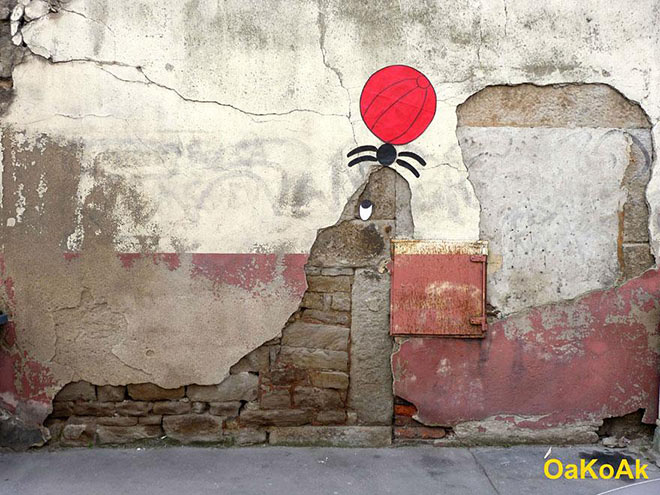 Oak Oak – Creative street Art