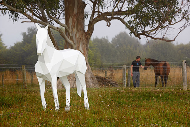 Ben Foster - Geometric Animal Sculptures