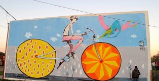 Mart - Bycicle street art