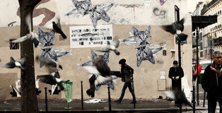 Madame Moustache - Street art