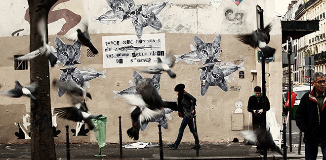 Madame Moustache – Street art