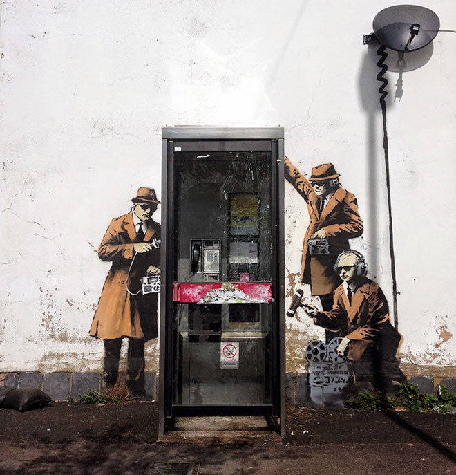 Banksy - Spy Booth