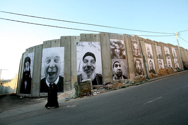 JR - Face 2 face, 2007 - Israele & Palestina