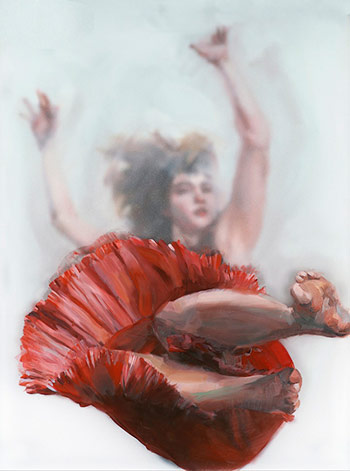 Michelle Jader - Oil paintings on plexiglass