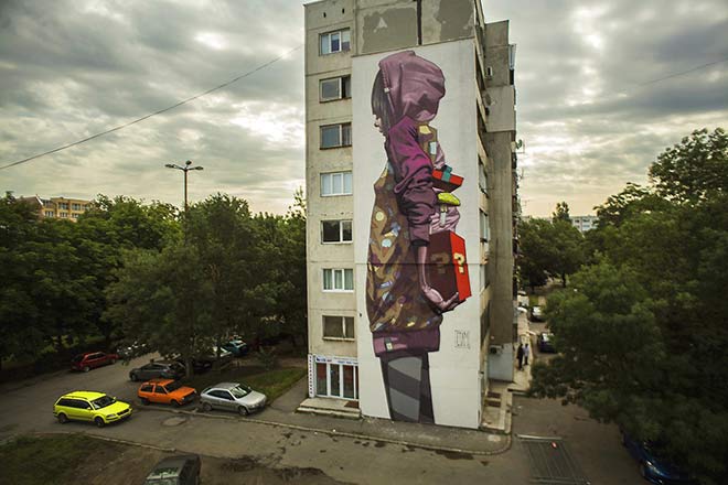 Etam Crew, Urban Street Art - “Surprise