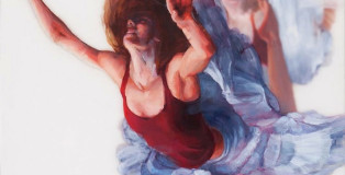 Michelle Jader - Oil paintings on plexiglass