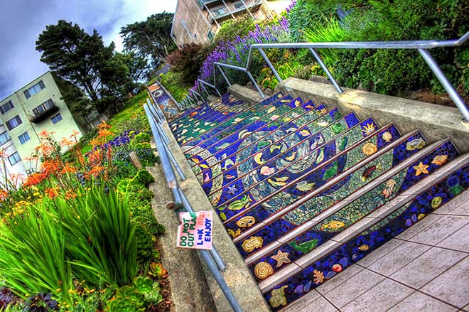 Selection of Creative stairs – Street Art