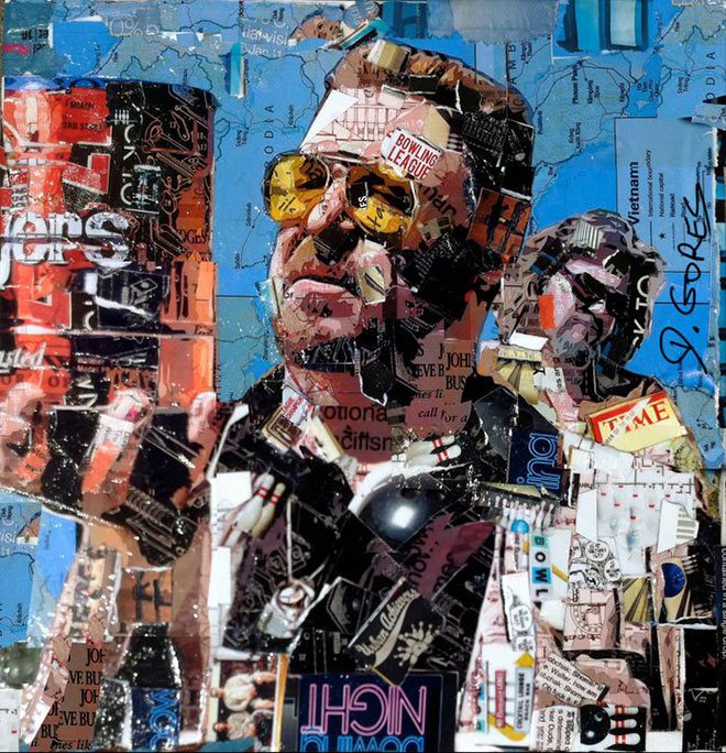 Derek Gores - Collage Artwork