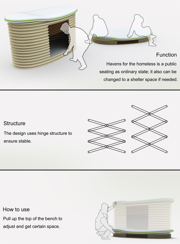 Homeless Haven - Street Furniture