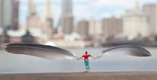 Slinkachu - Street installations