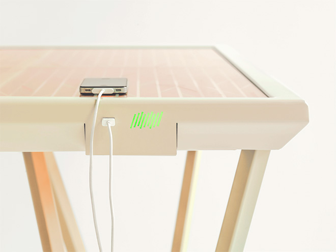 The current Table – Marjan Van Aubel