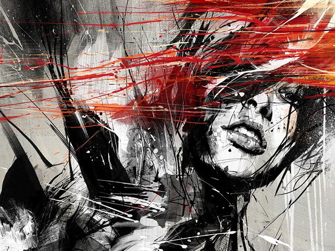 Russ Mills – Digitally Mix Paintings