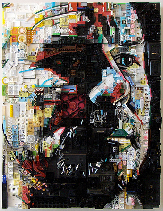 Assemblage Artwork Portraits