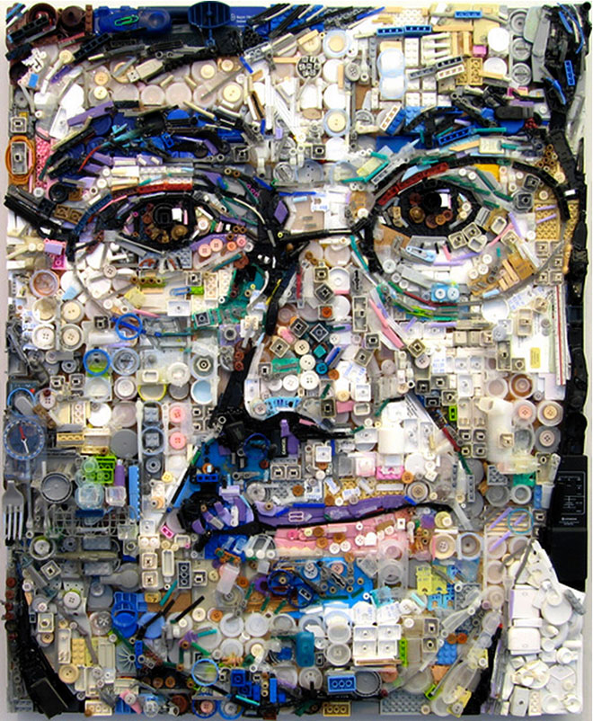 Assemblage Artwork Portraits