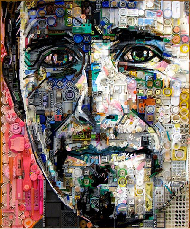 Assemblage Artwork Portraits