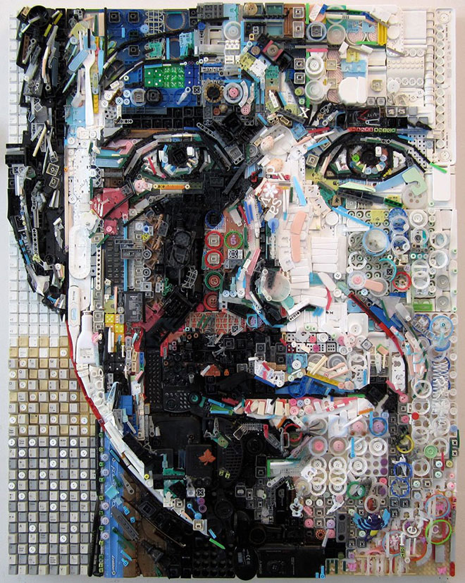 Assemblage Artwork Portraits